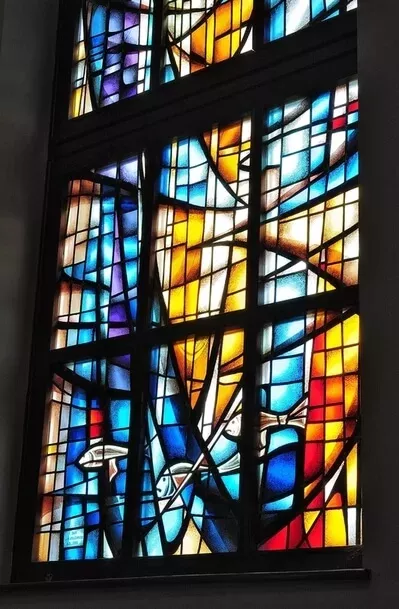 okno w kościele